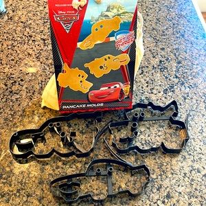 Disney Cars Pancake Molds set of three